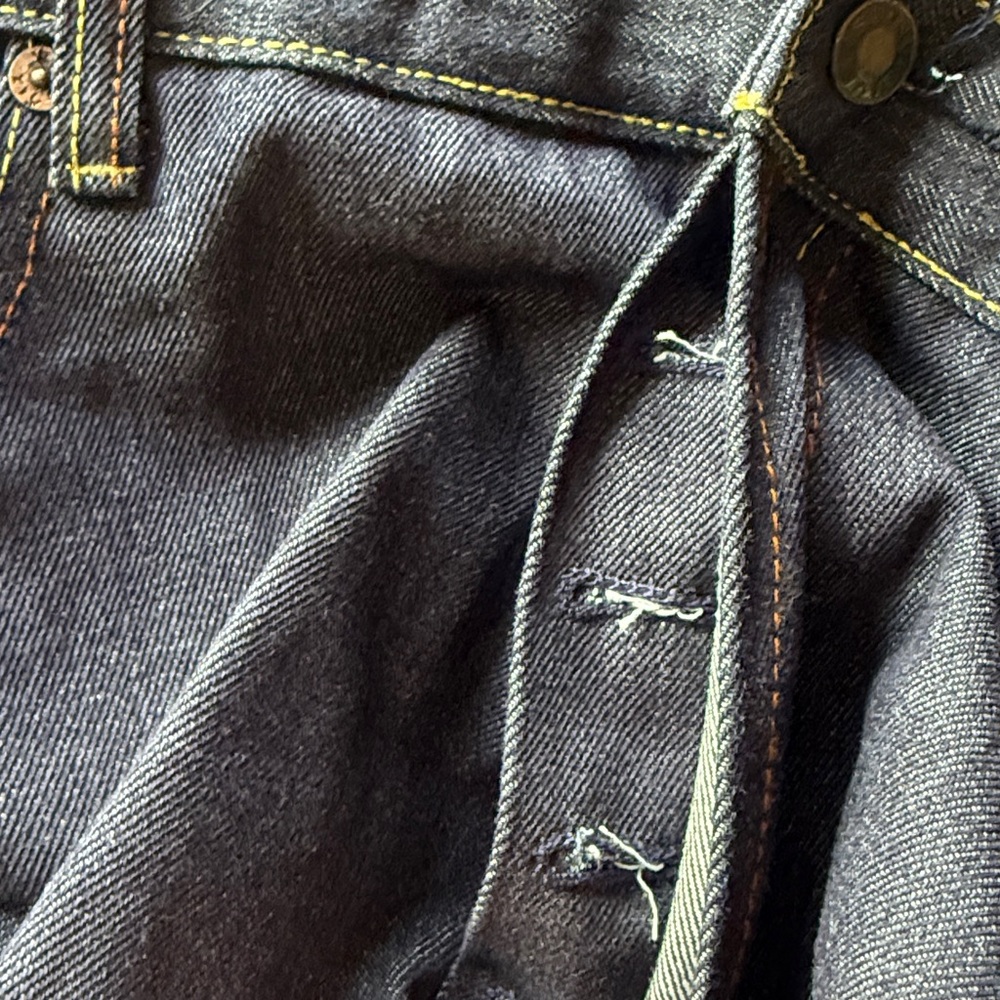 Evisu Painted Seagull Jeans Size 42 Rare Y2K Japanese Streetwear Denim - Picture 16 of 17